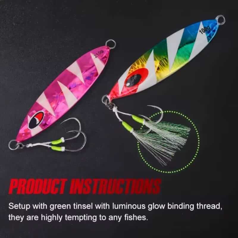ASSIST HOOK JIGGING TWIN NOEBY