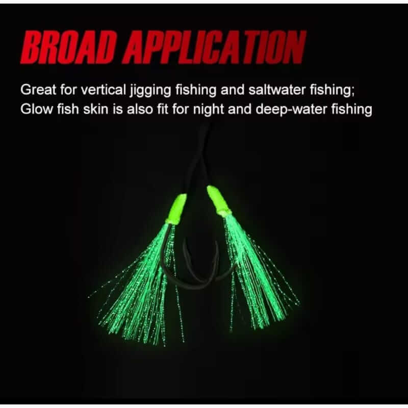 ASSIST HOOK JIGGING TWIN NOEBY