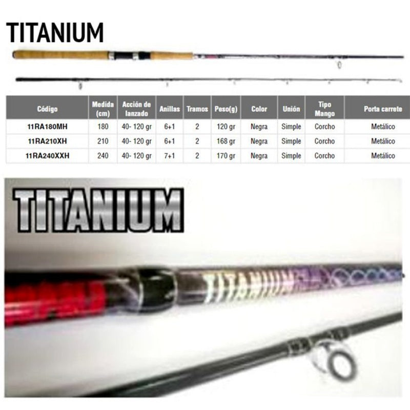 CAÑA RAPALA TITANIUM