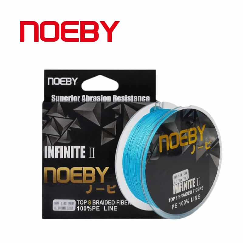 MULTIFILAMENTO NOEBY INFINITE II X8 300M CELESTE – FISHING PEÑUELAS