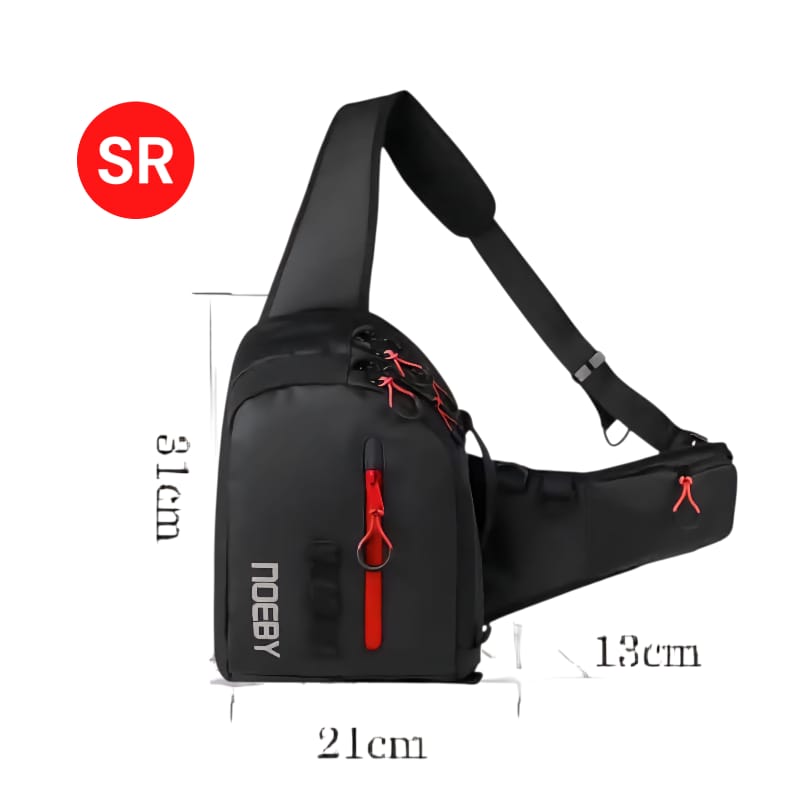 NOEBY GRAPHITE CHEST BAG A
