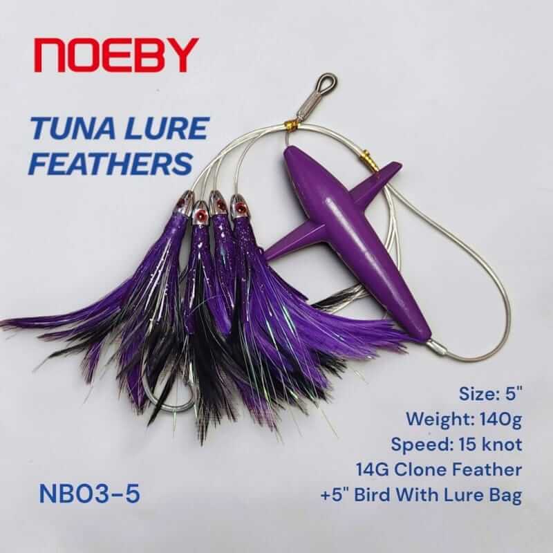 SEÑUELO NB03 NOEBY TUNA LURE FEATHERS
