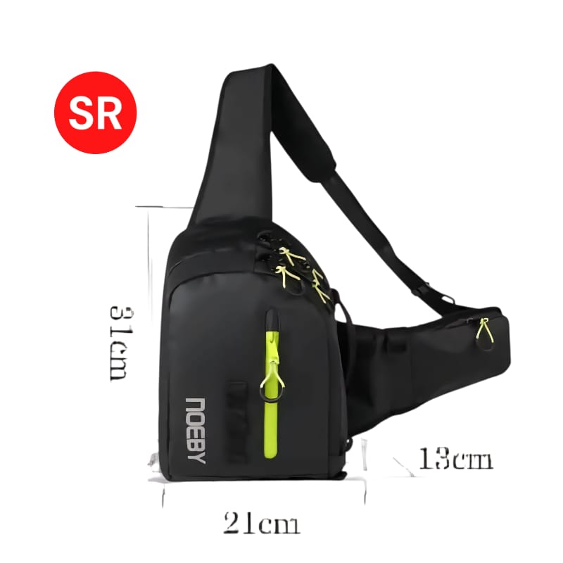 NOEBY GRAPHITE CHEST BAG A