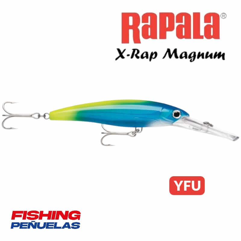 SEÑUELO RAPALA X-RAP MAGNUM 40´ 12M