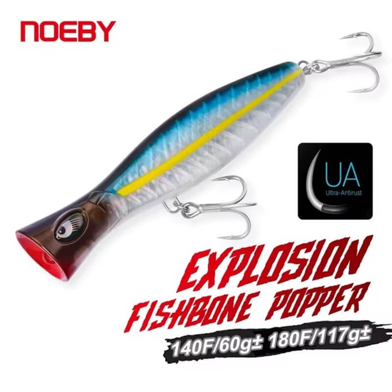 Flooper Popper Popper Blooper+ NBL9741 | Señuelo Popper Chile | Fishing Peñuelas ...