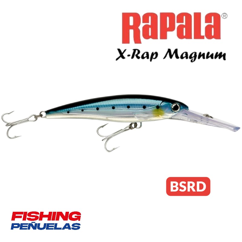SEÑUELO RAPALA X-RAP MAGNUM 30´ 9M