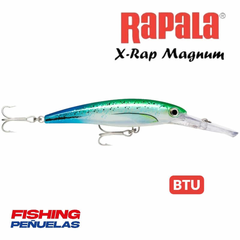 SEÑUELO RAPALA X-RAP MAGNUM 40´ 12M