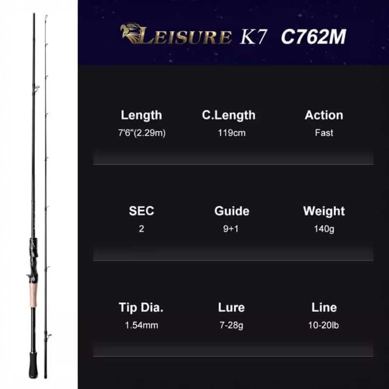 CAÑA NOEBY LEISURE K7 CASTING