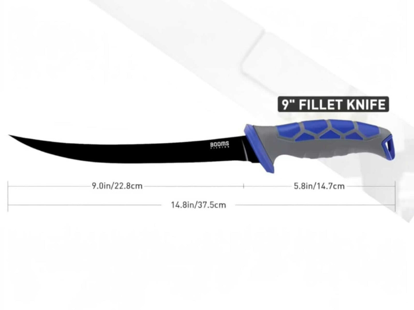 CUCHILLO FILETEADOR BOOMS 9 PULGADAS