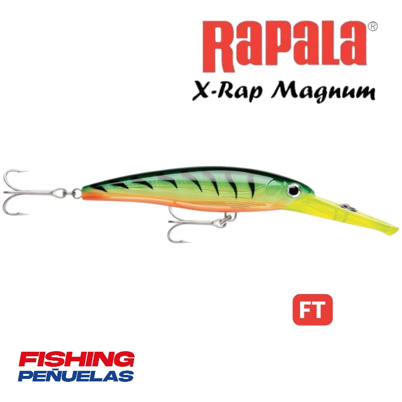 SEÑUELO RAPALA X-RAP MAGNUM 20´ 6M
