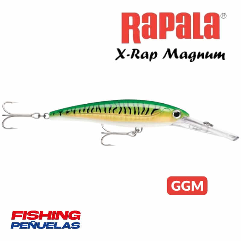 SEÑUELO RAPALA X-RAP MAGNUM 40´ 12M