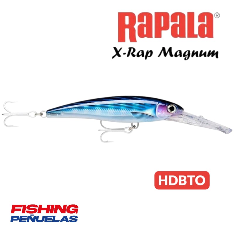 SEÑUELO RAPALA X-RAP MAGNUM 40´ 12M