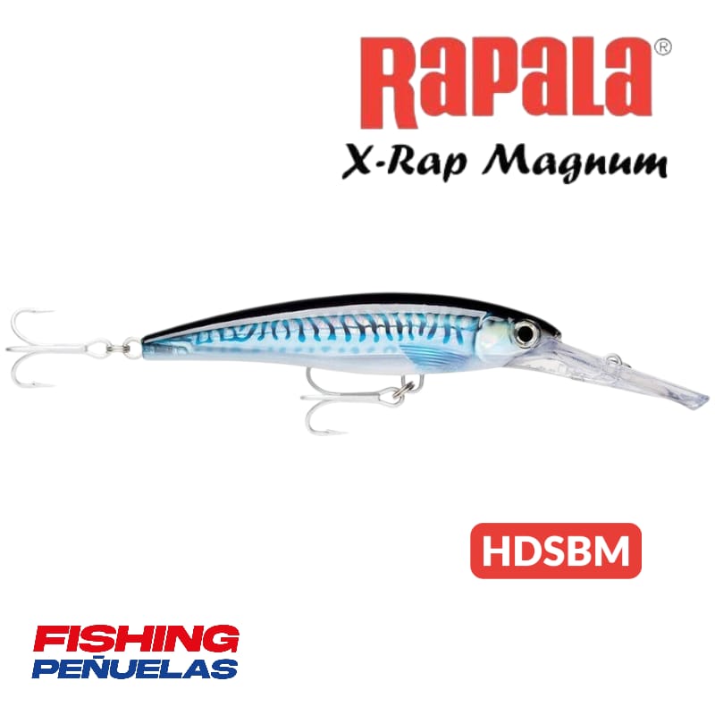SEÑUELO RAPALA X-RAP MAGNUM 30´ 9M