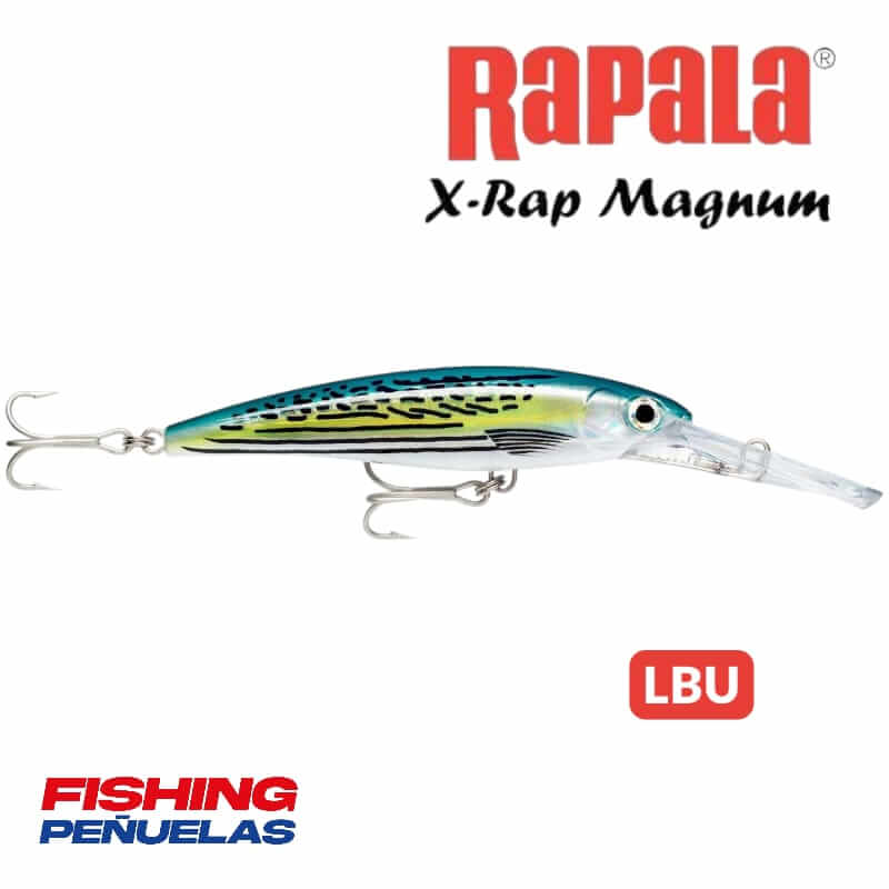 SEÑUELO RAPALA X-RAP MAGNUM 40´ 12M