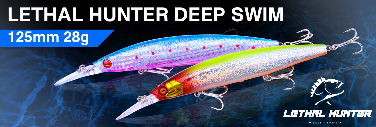 SEÑUELO LETHAL HUNTER DEEP SWIM – FISHING PEÑUELAS