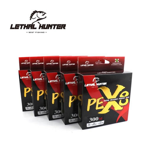 MULTIFILAMENTO LETHAL HUNTER X8 300M VERDE NEON