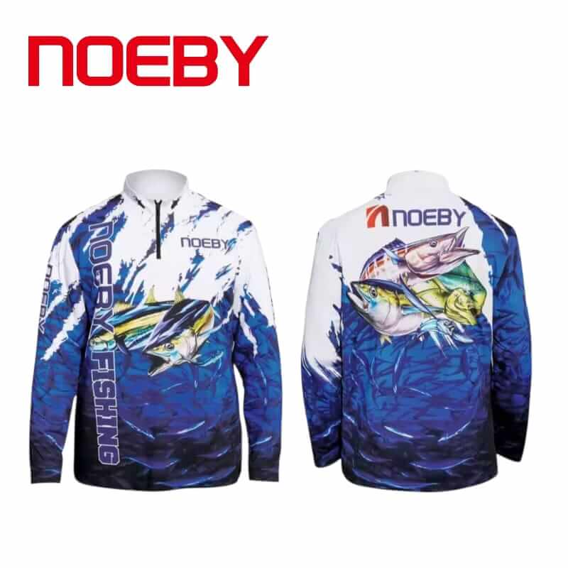 POLERA NOEBY AZUL PECES