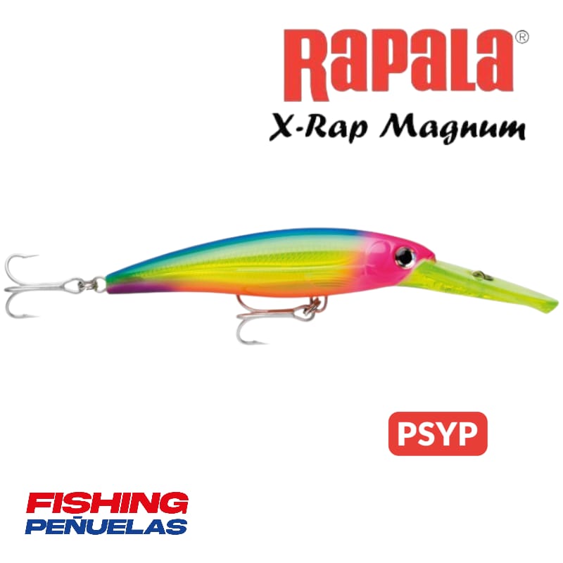 SEÑUELO RAPALA X-RAP MAGNUM 20´ 6M