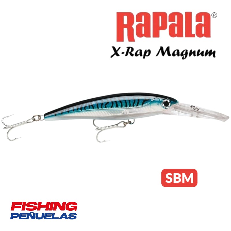SEÑUELO RAPALA X-RAP MAGNUM 30´ 9M