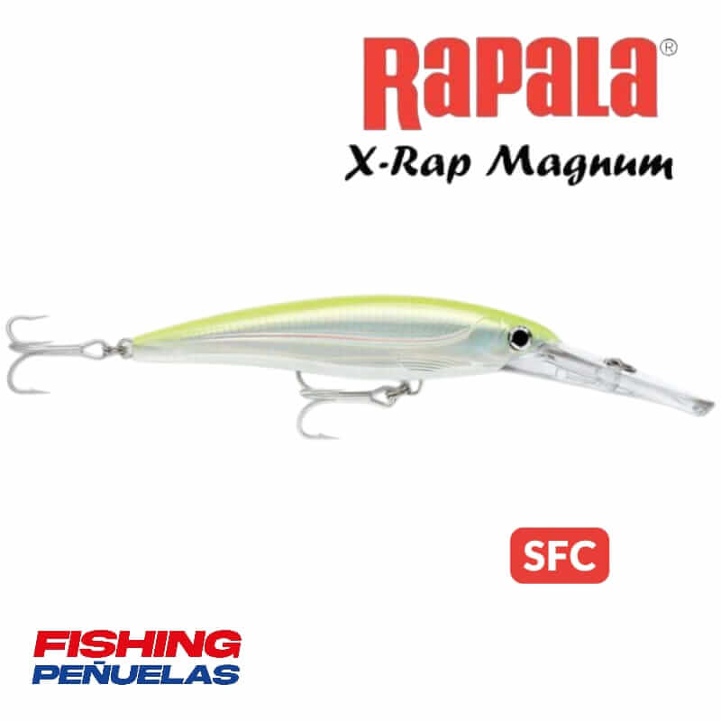 SEÑUELO RAPALA X-RAP MAGNUM 40´ 12M