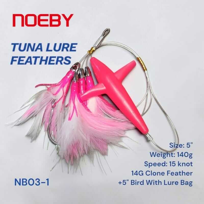 SEÑUELO NB03 NOEBY TUNA LURE FEATHERS