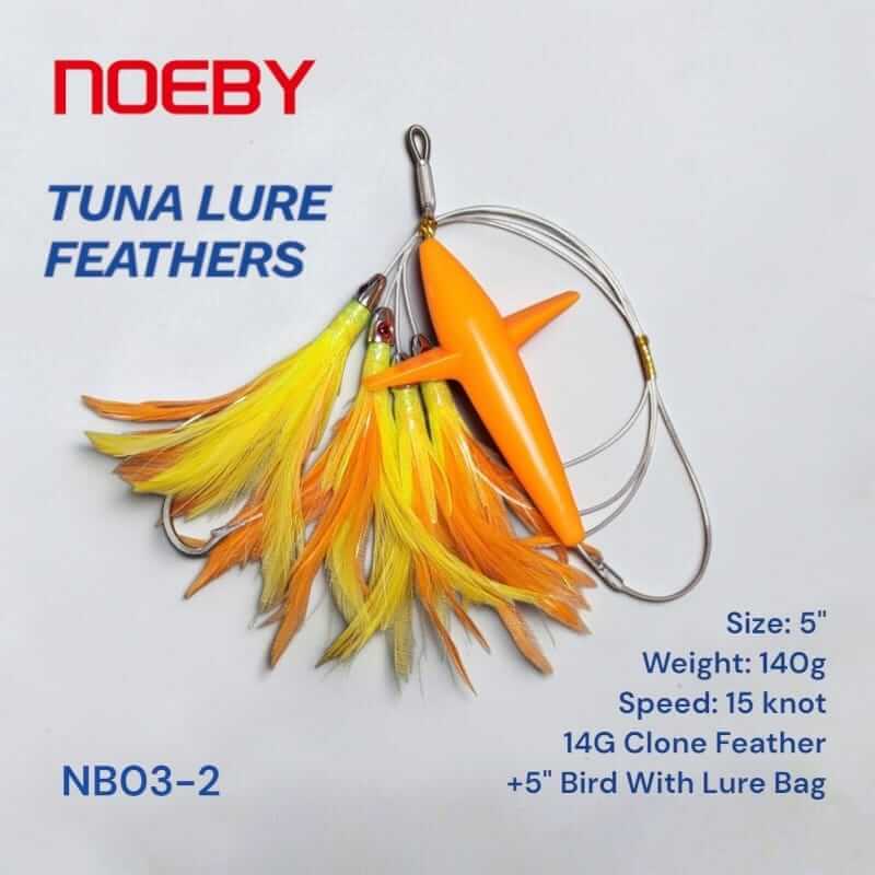 SEÑUELO NB03 NOEBY TUNA LURE FEATHERS