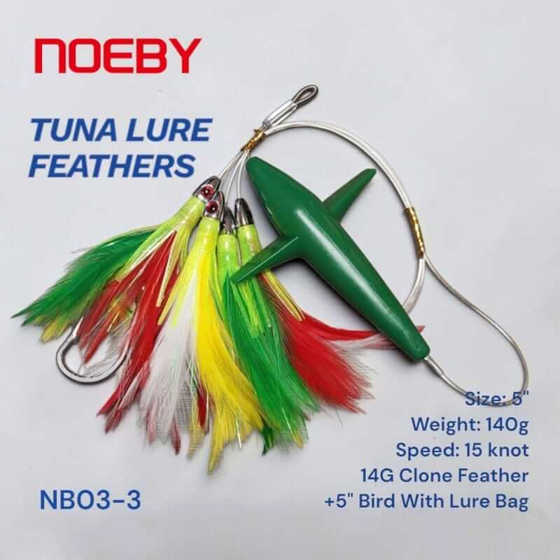 SEÑUELO NB03 NOEBY TUNA LURE FEATHERS