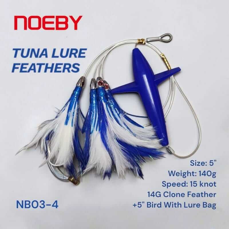 SEÑUELO NB03 NOEBY TUNA LURE FEATHERS