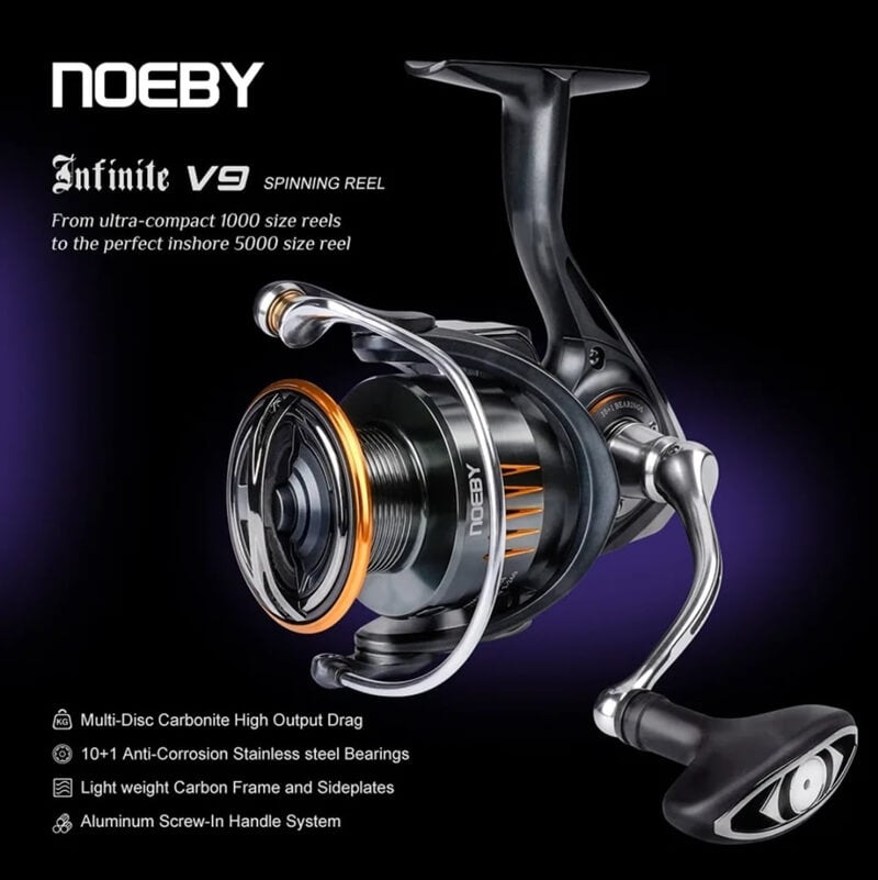 CARRETE SPINNING INFINITE V9