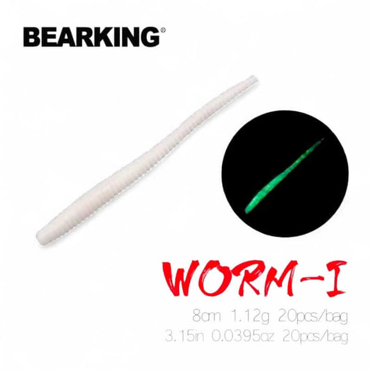VINILO BEARKING WORM I 80MM