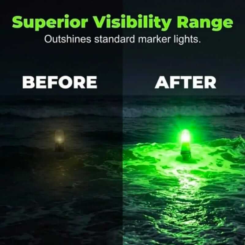 BENGALA MARINA ELECTRONICA LED DE EMERGENCIA