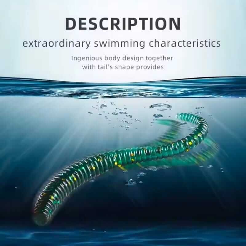 VINILO BEARKING WORM I 80MM