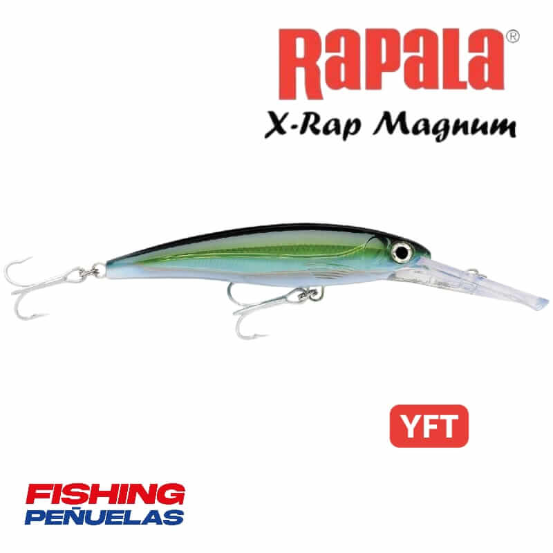 SEÑUELO RAPALA X-RAP MAGNUM 40´ 12M