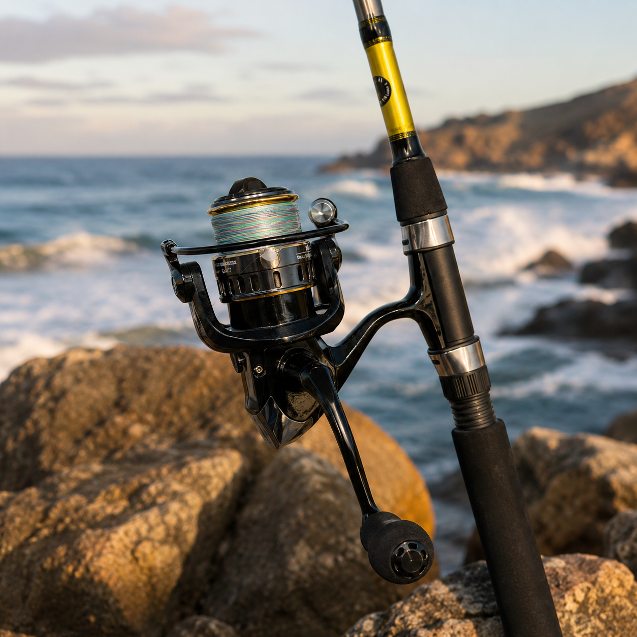 COMBO LIGERA CAÑA SHIMANO FX + FISHING REEL 1000