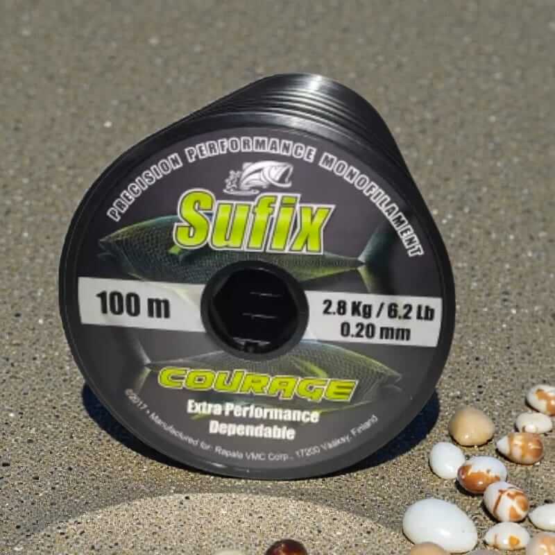 MONOFILAMENTO SUFIX COURAGE 100M